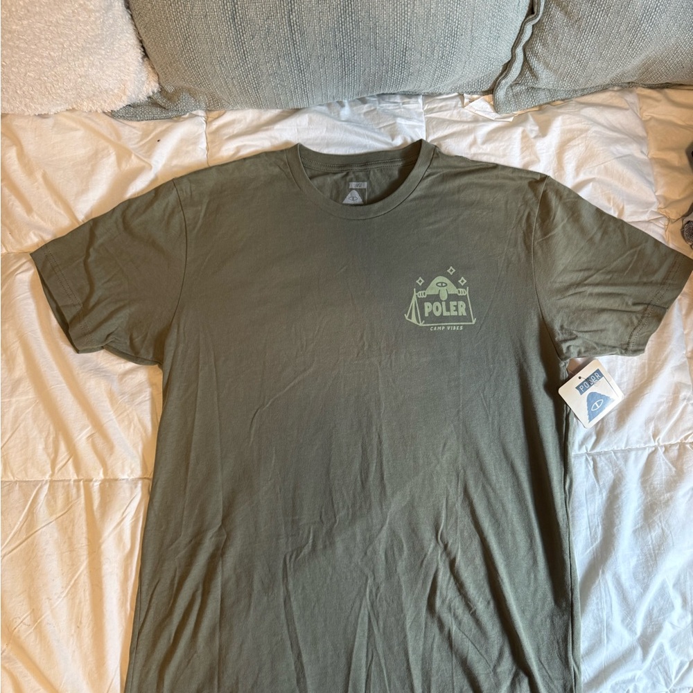 Poler Olive Green Men's T-Shirt